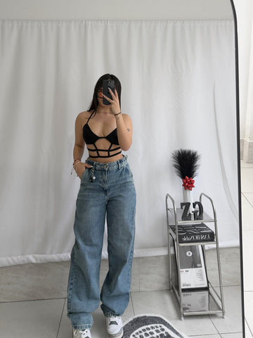 Top bra con ajuste