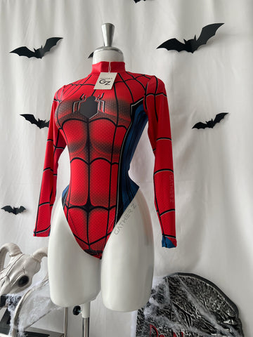 Disfraz body Spiderman rojo