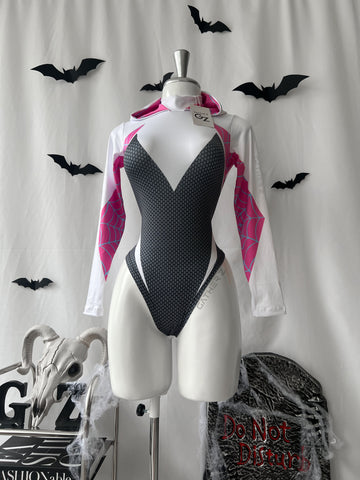 Disfraz Spiderman woman Gwen body con capota