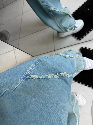 Jean Baggy ajuste desflecado