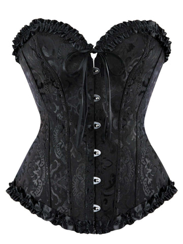 Corset victoriano negro