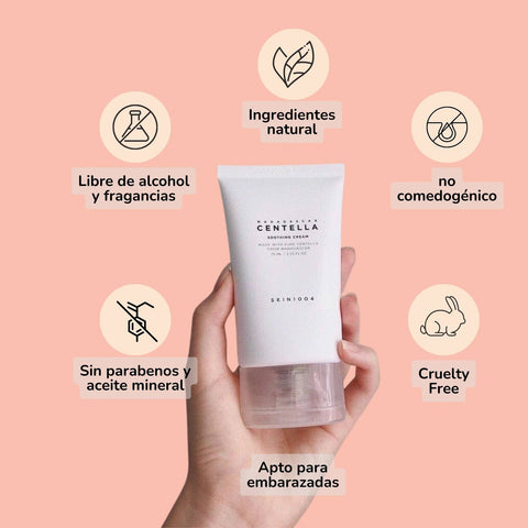 Crema calmante de centella