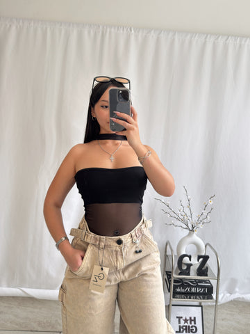 Body corbata ref 02 malla