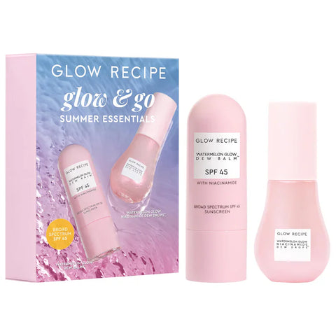 Kit esencial de verano Glow & Go con niacinamida