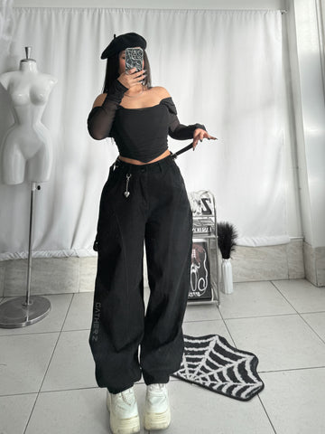 Baggy con ajuste con pinzas