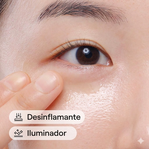 Serum para ojos con solución de cafeína al 5% + EGCG