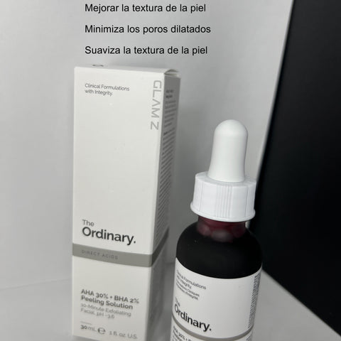 2%Solución exfoliante AHA 30% + BHA 2%