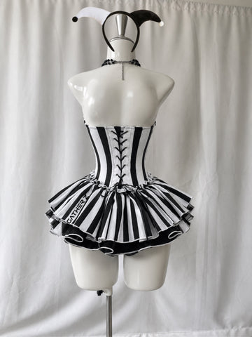Disfraz payasa ref 03 (diadema, vestido)