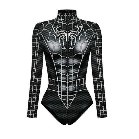 Disfraz body Spiderman con cremallera
