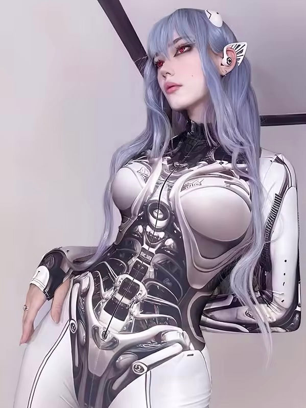 Disfraz cyberpunk enterizo