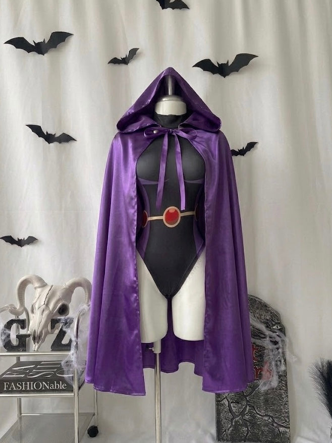 Disfraz Raven titanes body