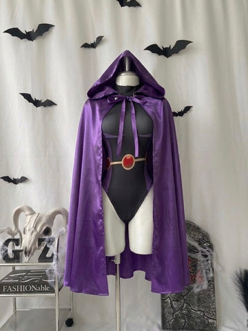 Disfraz Raven titanes body