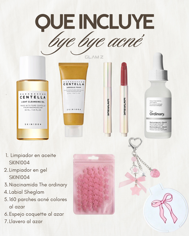 Combo Skincare bye bye acné entrega inmediata