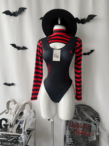 Disfraz freddy krueger body + buzo