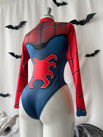 Disfraz body Spiderman rojo