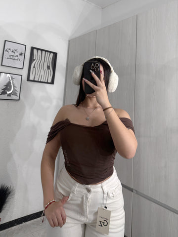 Pantalón pana brillos