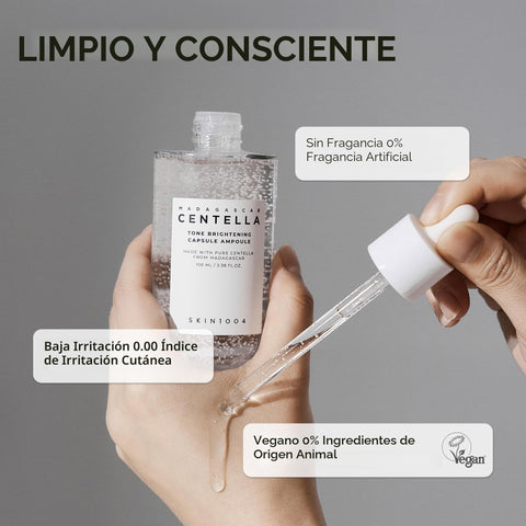 Ampolla de cápsula iluminadora de tono