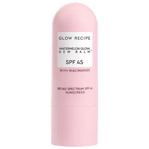 Bálsamo protector solar facial en barra Watermelon Glow con niacinamida y FPS 45