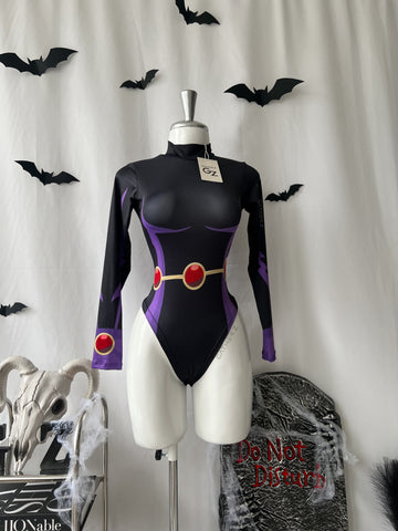 Disfraz Raven titanes body