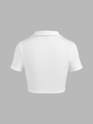 Top en rib en v