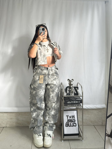 Set Kira pigmento gris