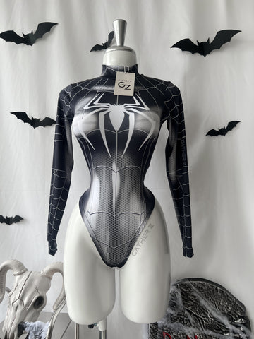 Disfraz body Spider man negro