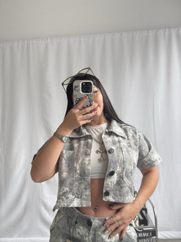 Set Kira pigmento gris