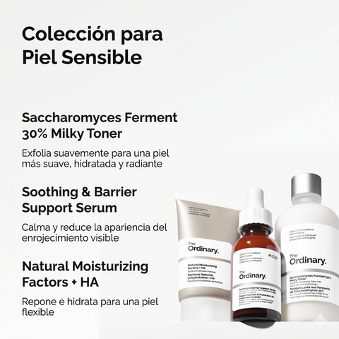 La colección para pieles sensibles