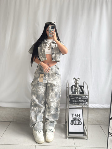 Set Kira pigmento gris