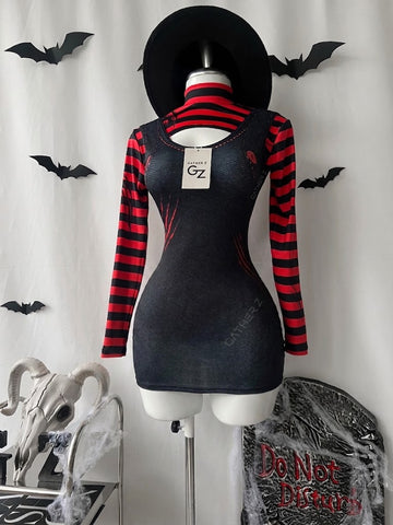 Disfraz Freddy Krueger con buzo