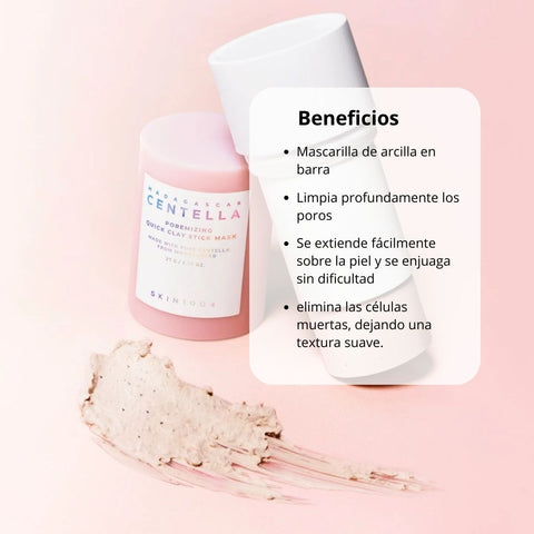Mascarilla de arcilla poromizante de acción rápida