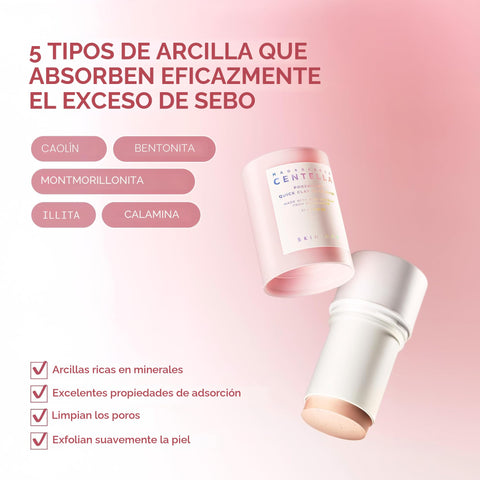 Mascarilla de arcilla poromizante de acción rápida