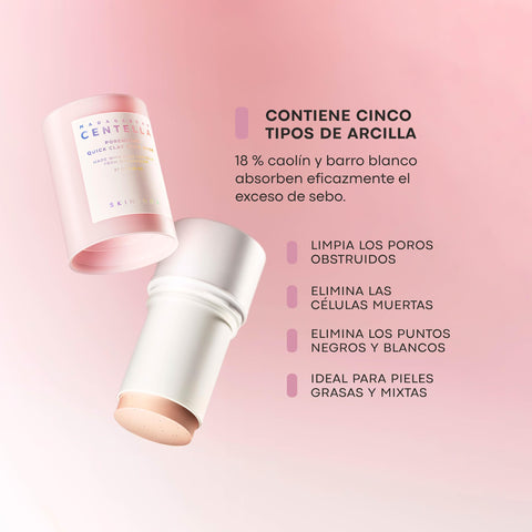 Mascarilla de arcilla poromizante de acción rápida