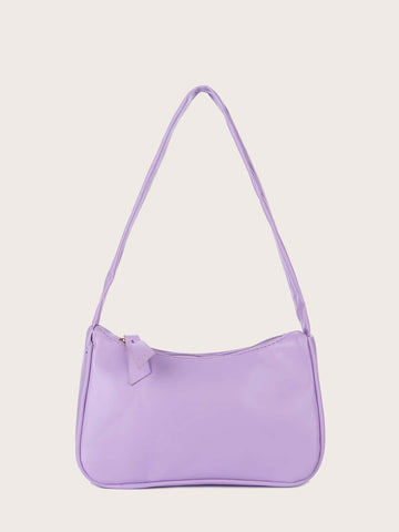 Bolso baguette minimalista