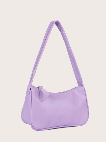 Bolso baguette minimalista