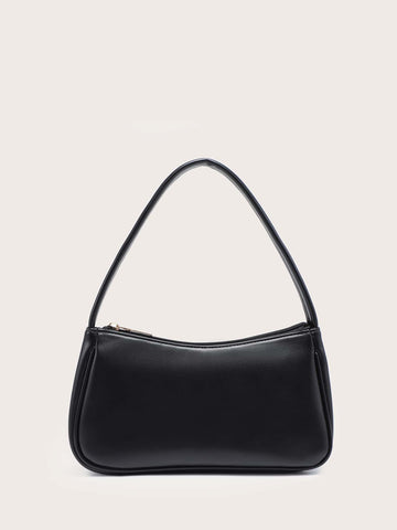 Bolso baguette minimalista