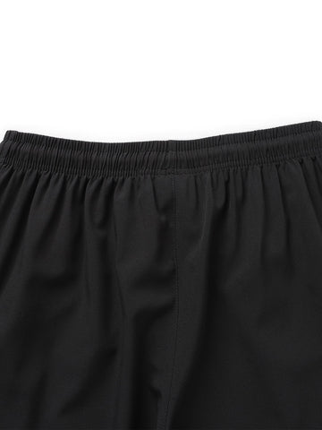 Pantalones Cortos Sueltos Con Cintura De Cordón Para Hombres Con Bolsillos Con Cremallera