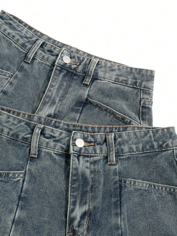 Jeans De Pierna Ancha